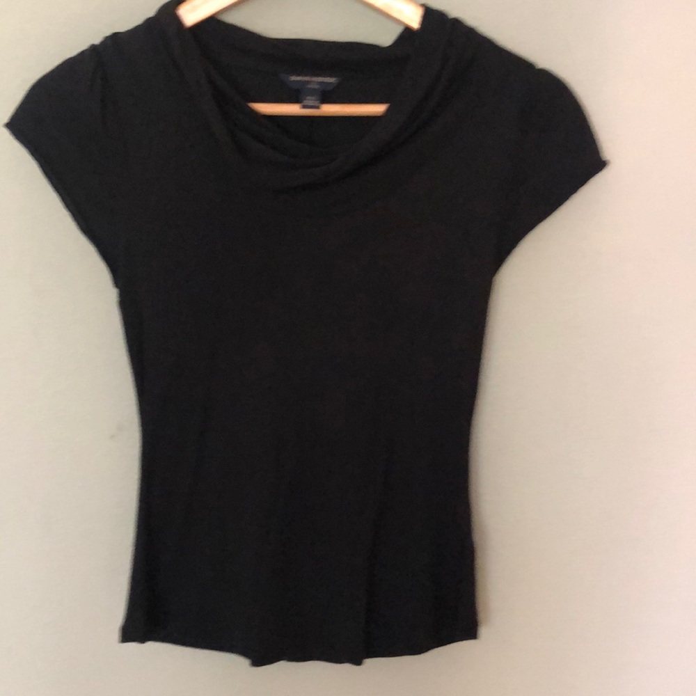 Banana Republic cowl neck cap sleeve blouse XS